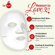Inlief Vitamin C 0.5 Hydrating  Brightening Facial Sheet Mask (1 Pc)