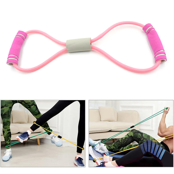 8415 Sport Resistance Loop Band Yoga Bands Rubber Exercise Fitness Training Gym Strength Resistance Band Exercise Equipment Bands For Working Out (1 Pc)