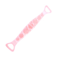 Premium Silicone Back Scrubber Belt  Body Exfoliating Bath Brush