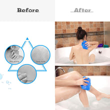 Silicone Body Scrubber Silicone Bath Body Brush (1 Pc  25 Inch)
