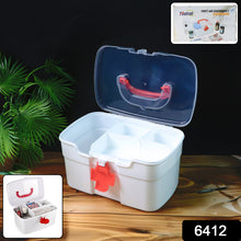 6412 Medical Box 1 Pieceindoor Outdoor Medical Utilitymedicine Storage Boxdetachable Tray Medical Box Multi Purpose Regular Medicine First Aid Box With Handle
