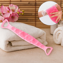Premium Silicone Back Scrubber Belt  Body Exfoliating Bath Brush