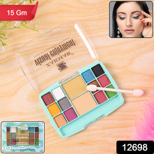 Multi-color Eyeshadow  Compact Makeup Kit (15 Gm  1 Pc)