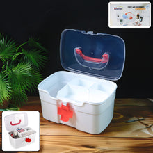 6412 Medical Box 1 Pieceindoor Outdoor Medical Utilitymedicine Storage Boxdetachable Tray Medical Box Multi Purpose Regular Medicine First Aid Box With Handle