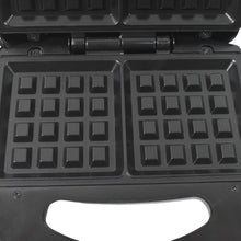 2817 Waffle Maker Makes 2 Square Shape Waffles Non-stick Plates Easy To Use With Indicator Lights