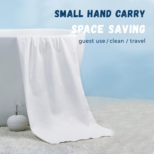 Compressed Travel Bath Towel - (1 Pc  70x10 Cm)
